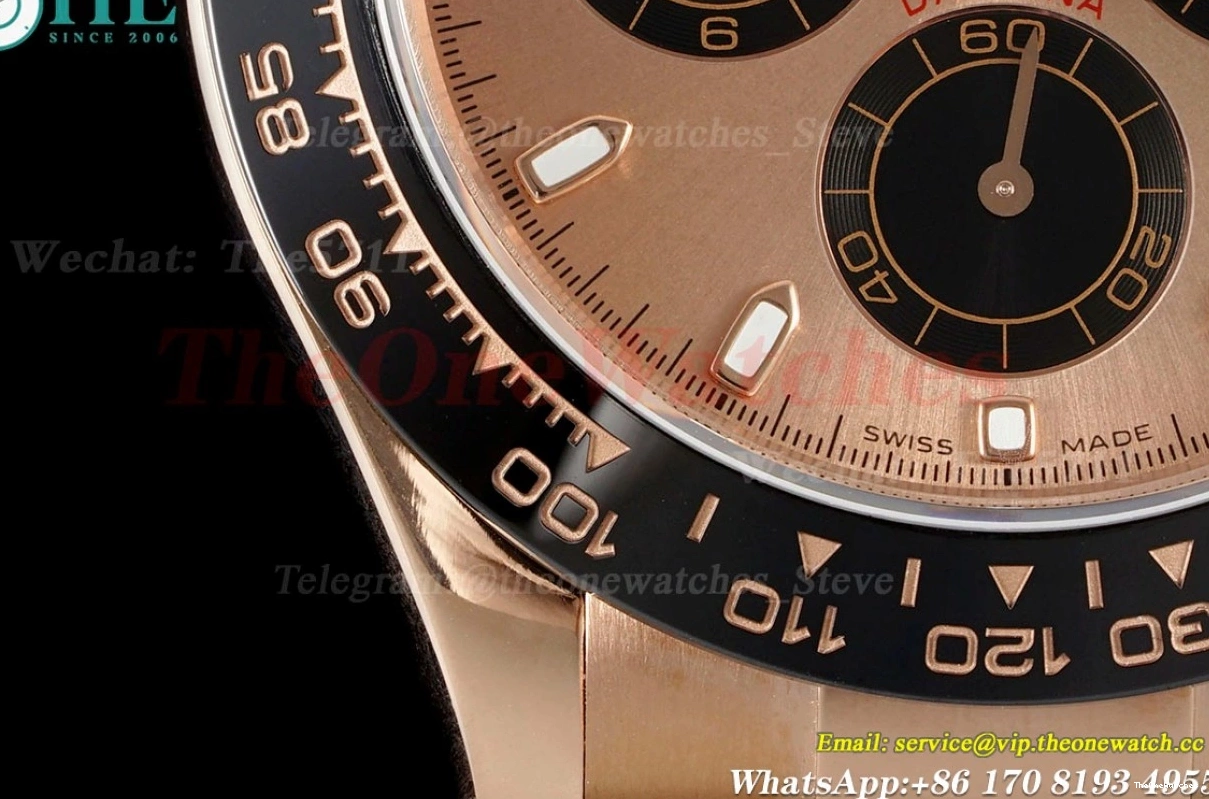 RU RG SH4130 Daytona Champagne 40mm 116515 V3(Gain Dial Weight) QF 0118